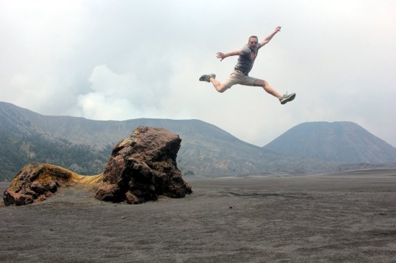 Did I mention that you can jump off a rock shaped like a lion?